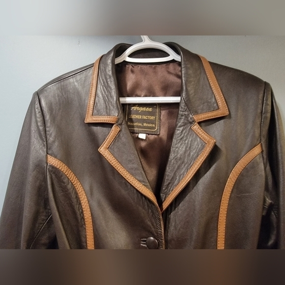 Argasa Leather Jacket - Picture 3 of 5